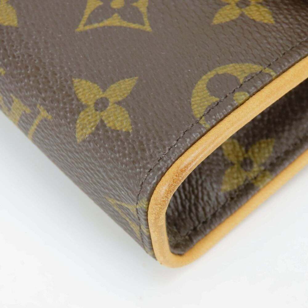 LOUIS VUITTON Authentic Brown Monogram Pochette Fanny Pack - Picture 6 of 16